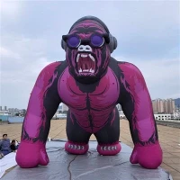 インフレータブル動物-の形をしたステージ